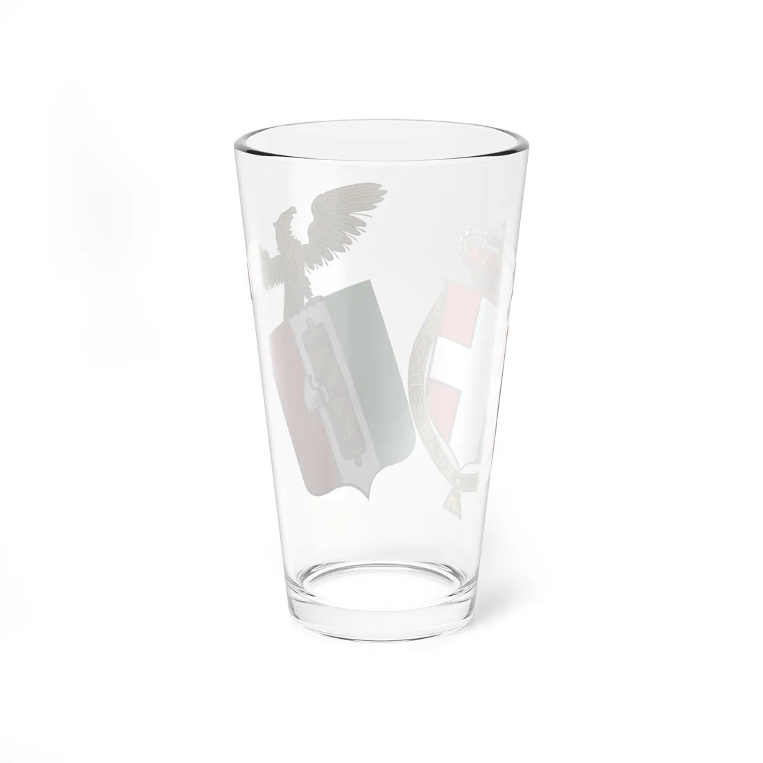 ITA Kingdom of Italy 1927-1929 COA lesser (Italy) (Coat of Arms) Pint Glass 16oz - Go Mug Yourself