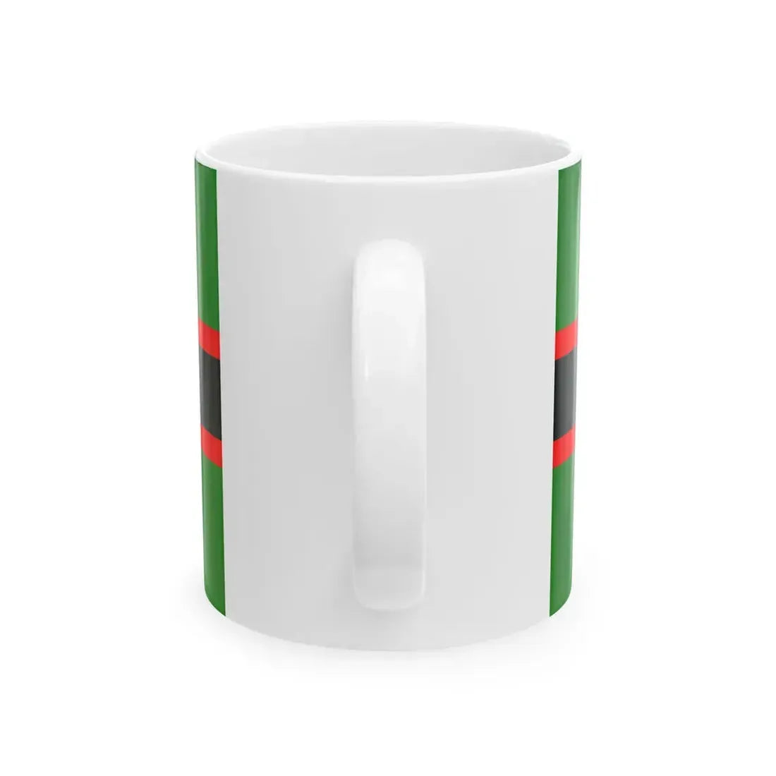 Itakarjalaisten lippu (Russia) White Coffee Mug - Go Mug Yourself
