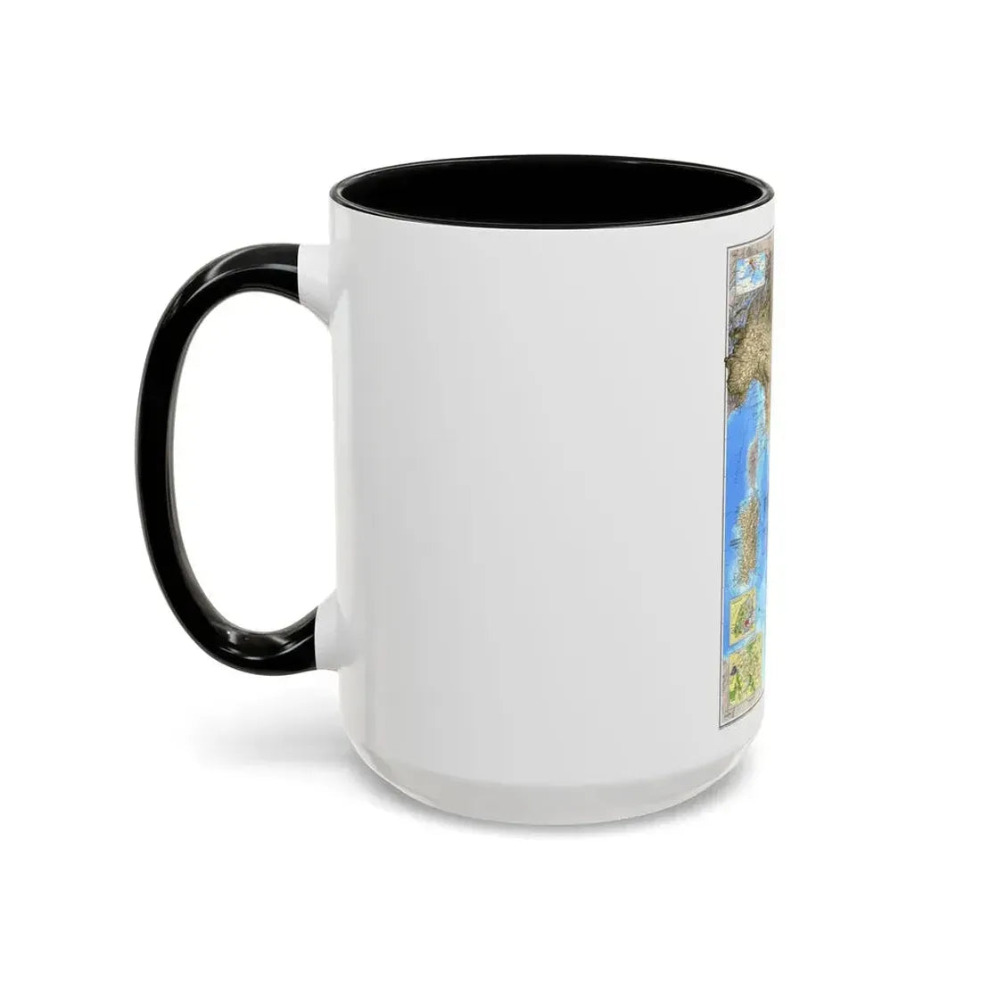 Italy (1995) (Map) Accent Coffee Mug - Go Mug Yourself