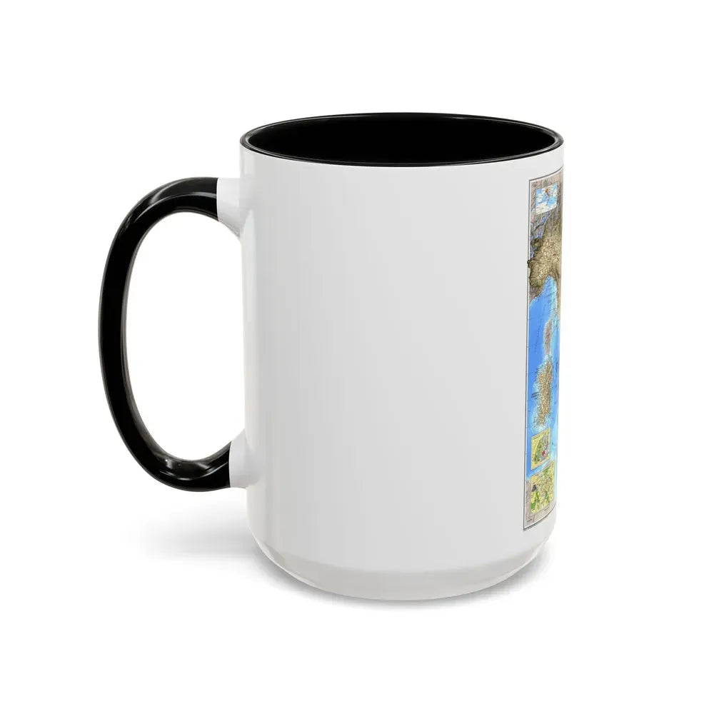 Italy (1995) (Map) Accent Coffee Mug - Go Mug Yourself