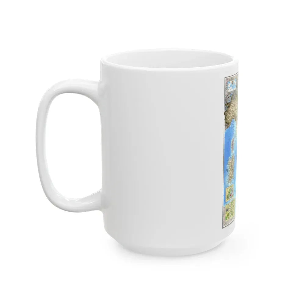 Italy (1995) (Map) White Coffee Mug - Go Mug Yourself