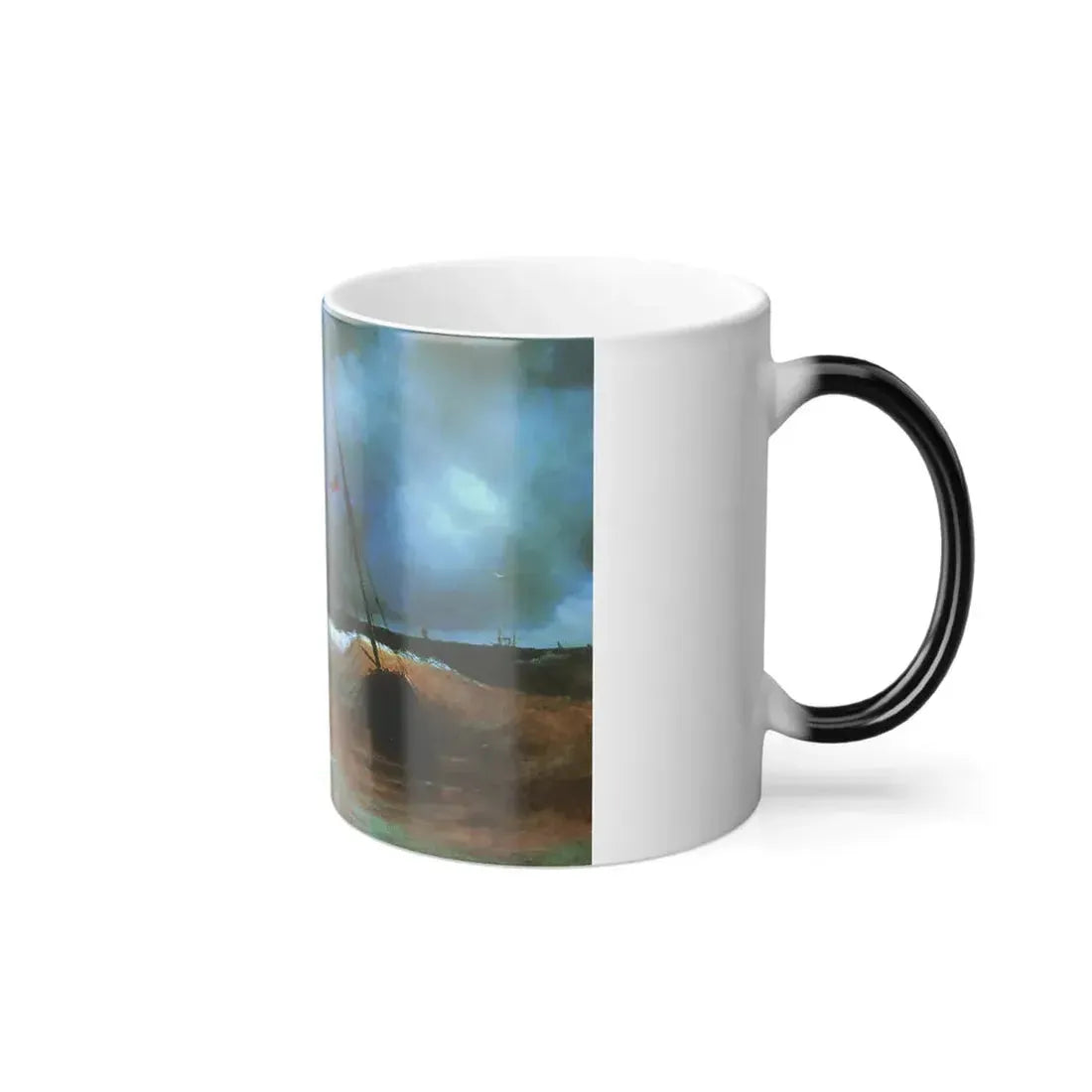 Ivan Constantinovich Aivazovsky (1817-1900) After a Storm at Sea - Color Changing Mug 11oz - Go Mug Yourself