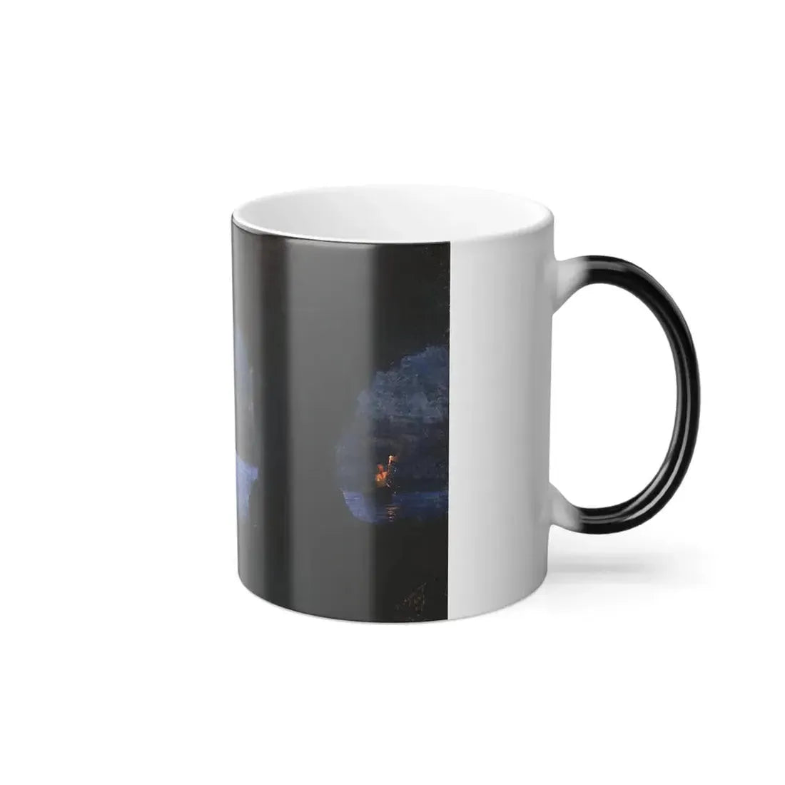 Ivan Constantinovich Aivazovsky (1817-1900) Azure Grotto, Naples - Color Changing Mug 11oz - Go Mug Yourself