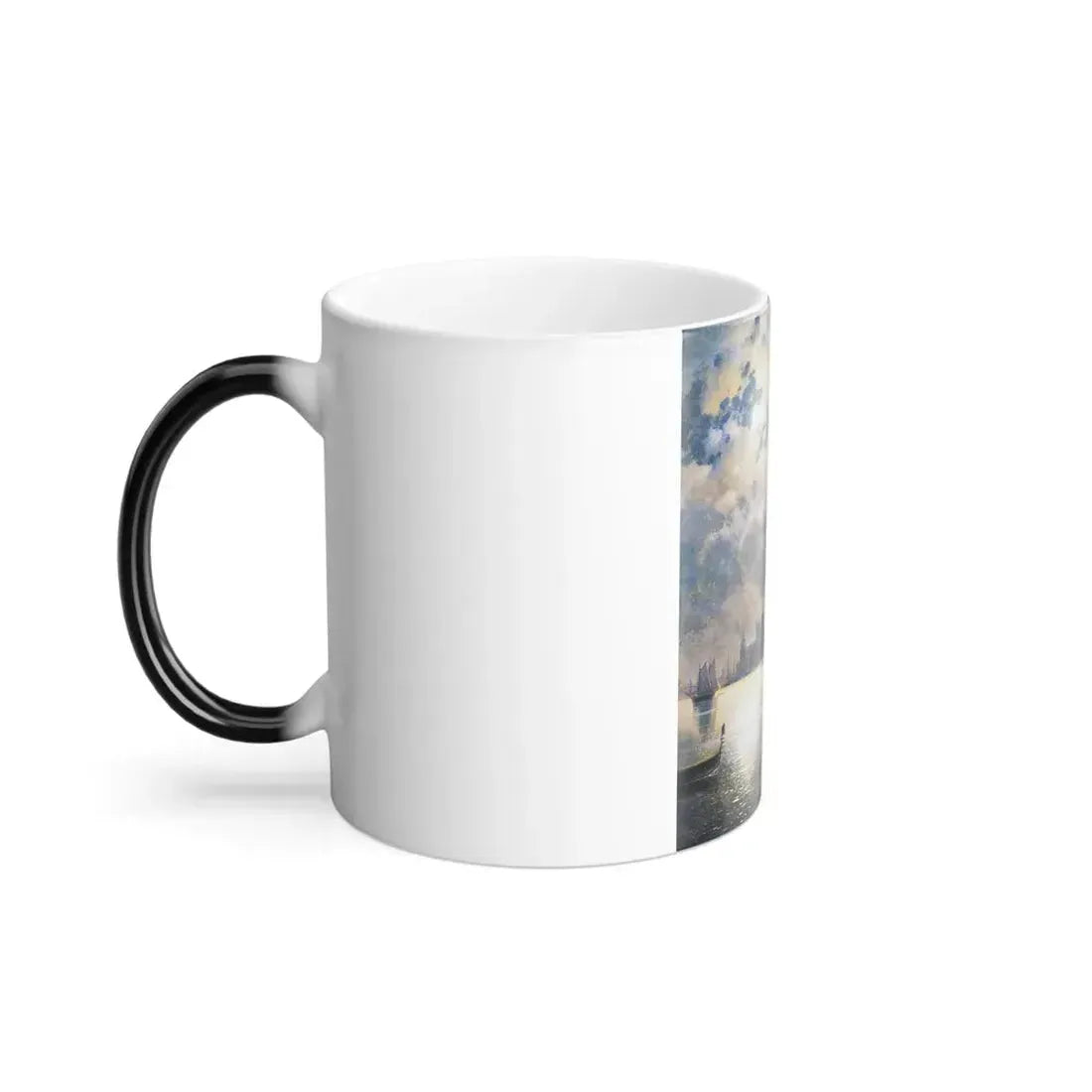 Ivan Constantinovich Aivazovsky (1817-1900) Byron in Venice - Color Changing Mug 11oz - Go Mug Yourself