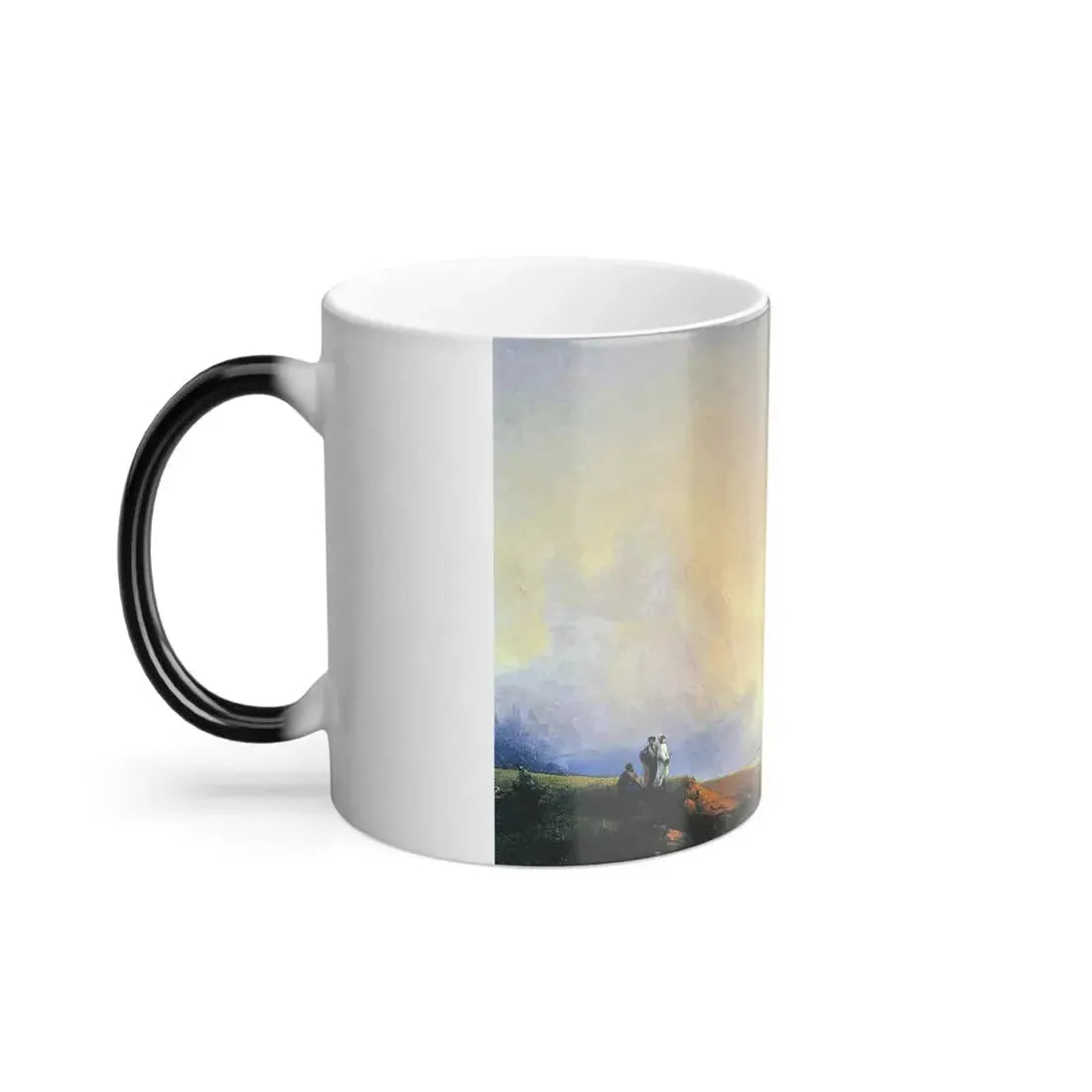 Ivan Constantinovich Aivazovsky (1817-1900) Crimean Tartars on the Sea Shore - Color Changing Mug 11oz - Go Mug Yourself