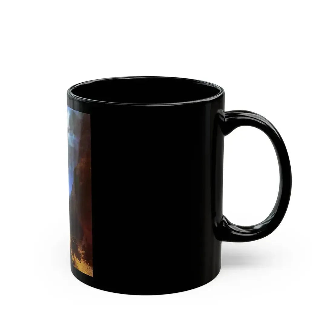 Ivan Constantinovich Aivazovsky (1817-1900) Darial Gorge - Black Coffee Mug - Go Mug Yourself