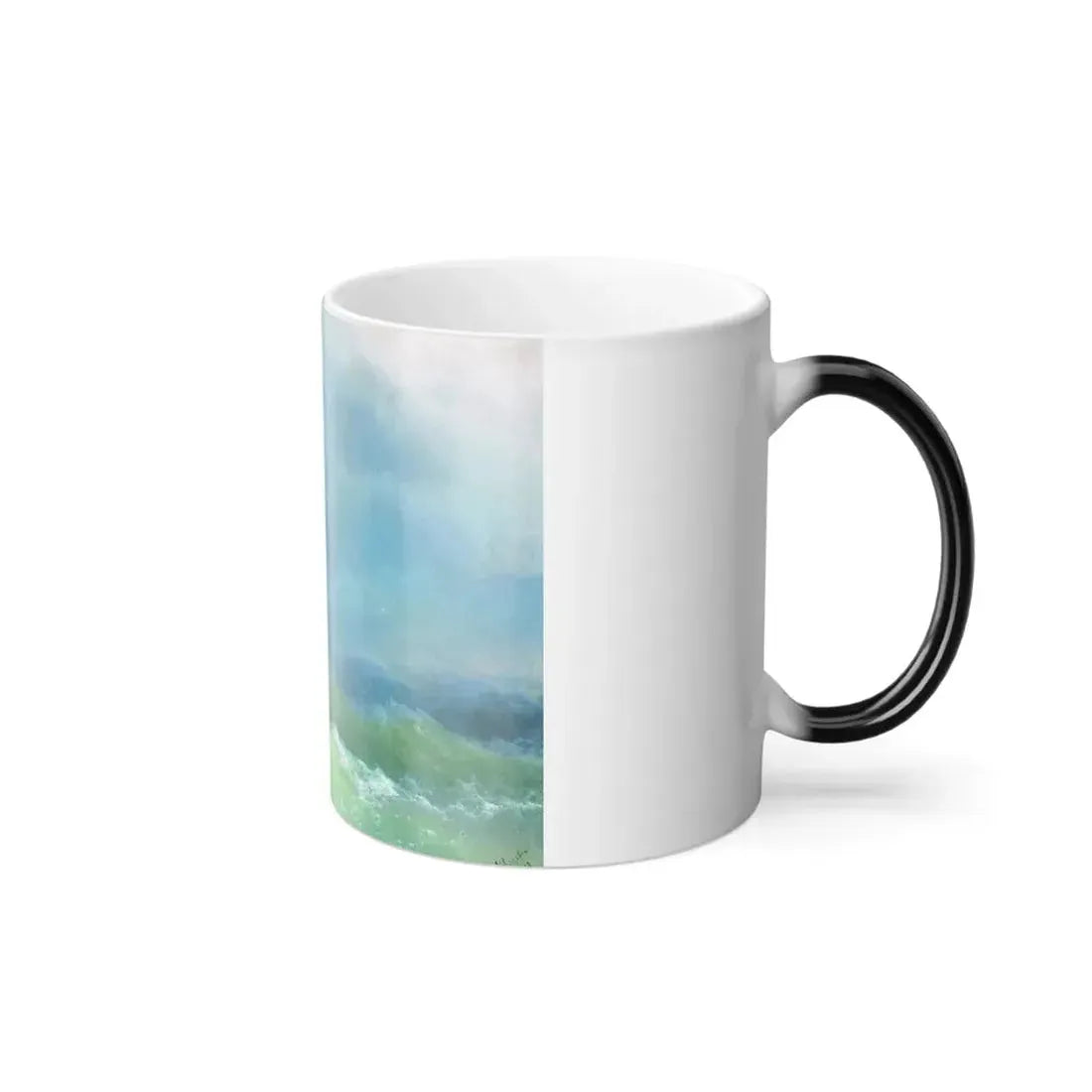 Ivan Constantinovich Aivazovsky (1817-1900) In the Storm - 1872 - Color Changing Mug 11oz - Go Mug Yourself