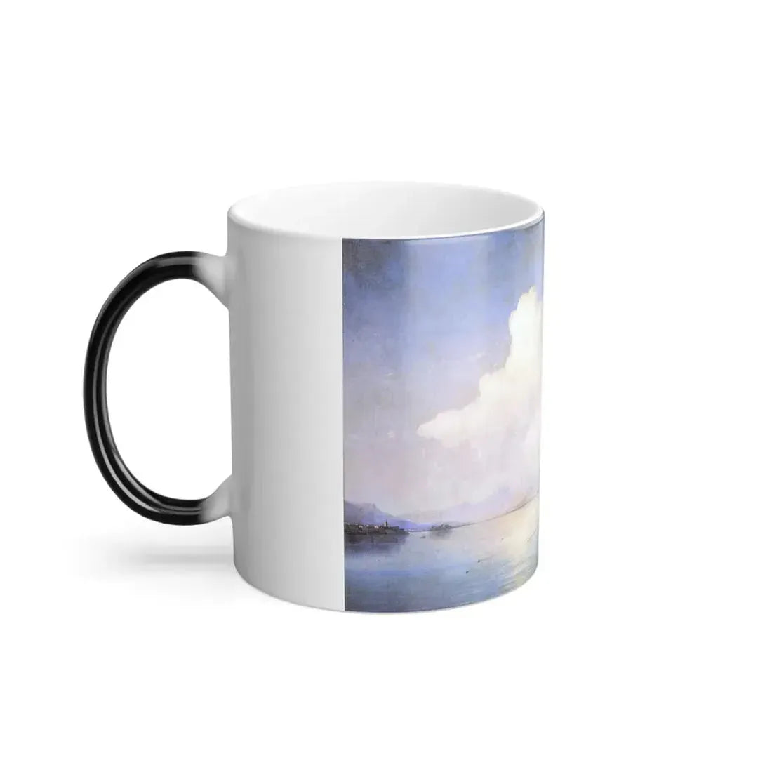 Ivan Constantinovich Aivazovsky (1817-1900)Lake Maggiore in the Evening - Color Changing Mug 11oz - Go Mug Yourself