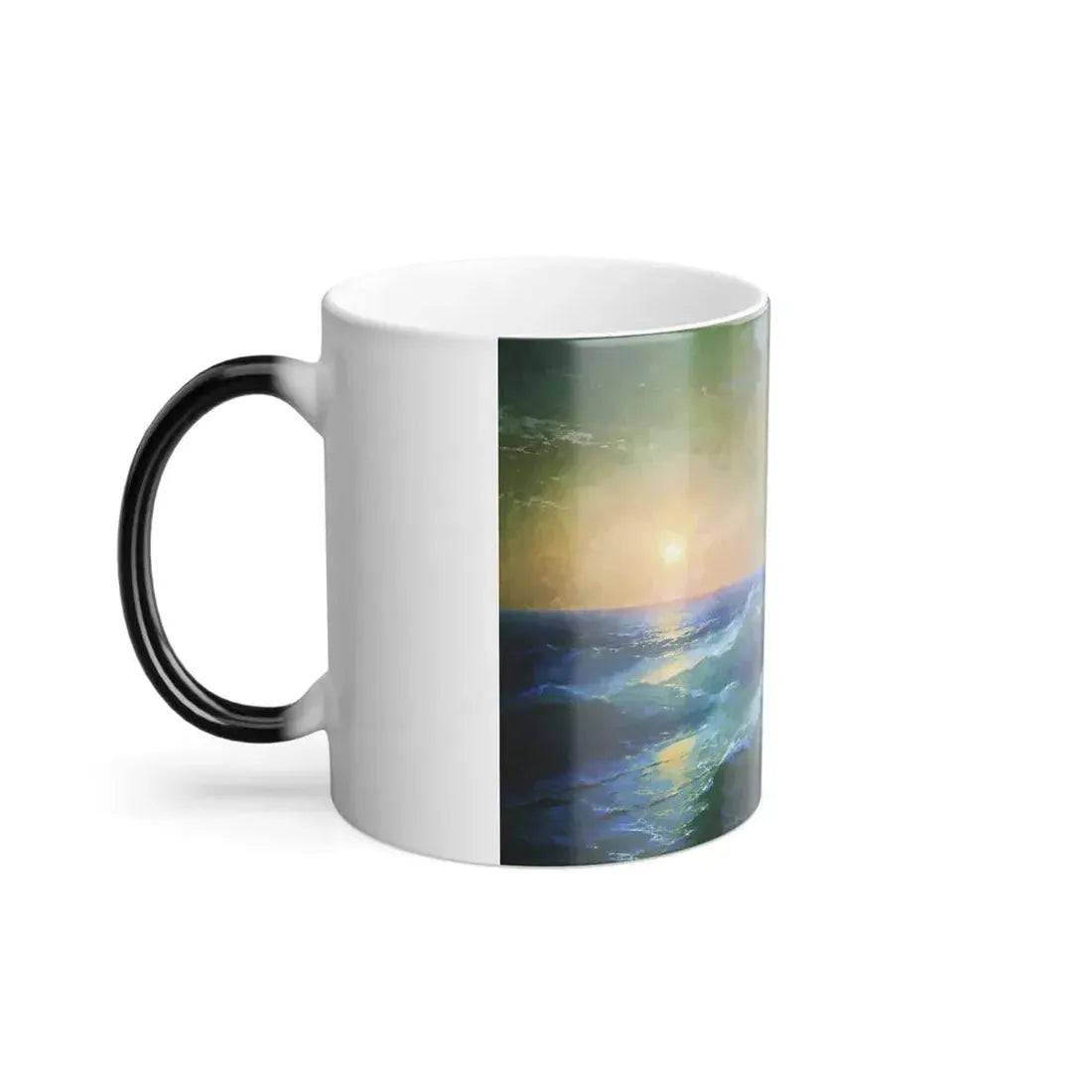 Ivan Constantinovich Aivazovsky (1817-1900) Napoleon on St Helena - Color Changing Mug 11oz - Go Mug Yourself