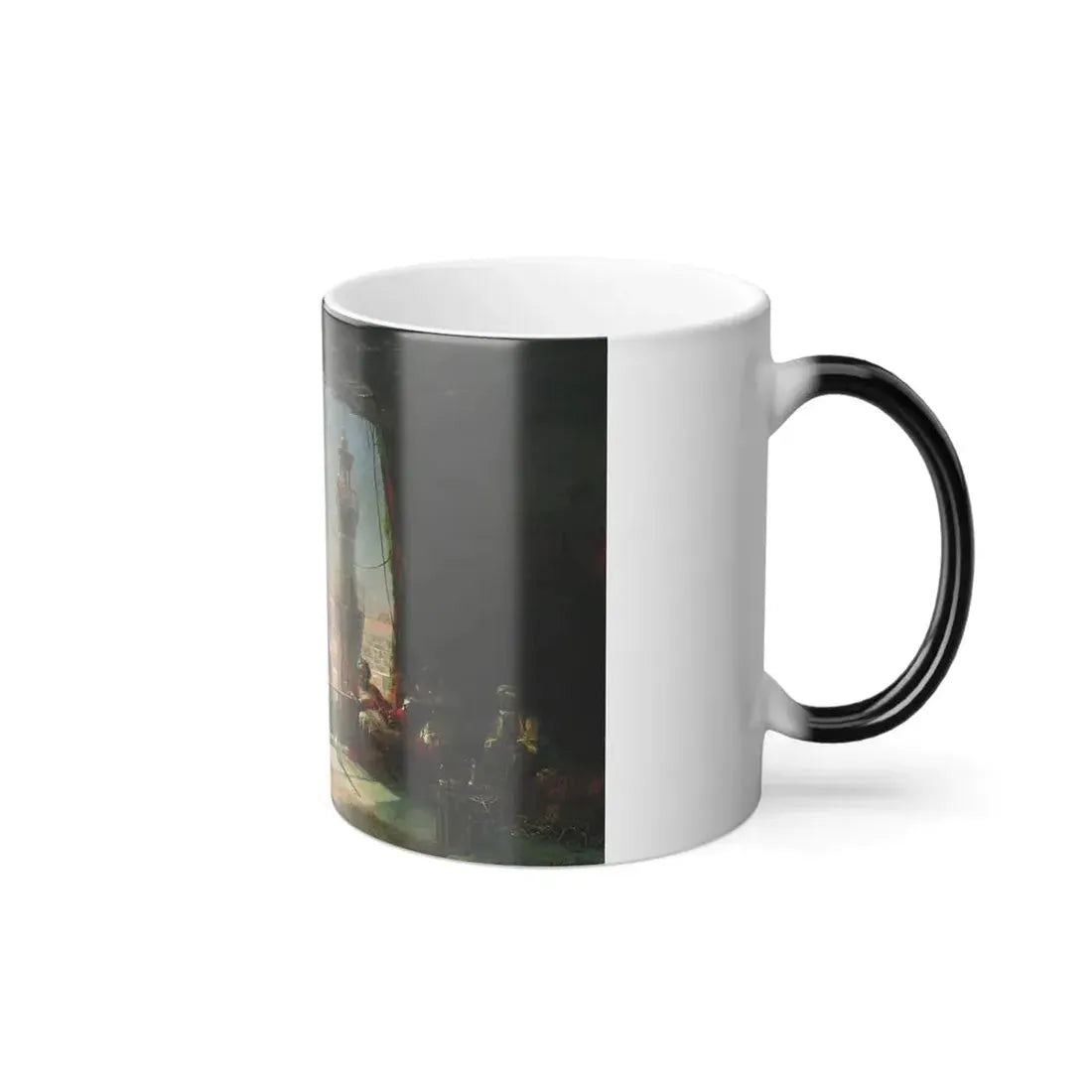 Ivan Constantinovich Aivazovsky (1817-1900) Scenes of Life in Cairo - Color Changing Mug 11oz - Go Mug Yourself