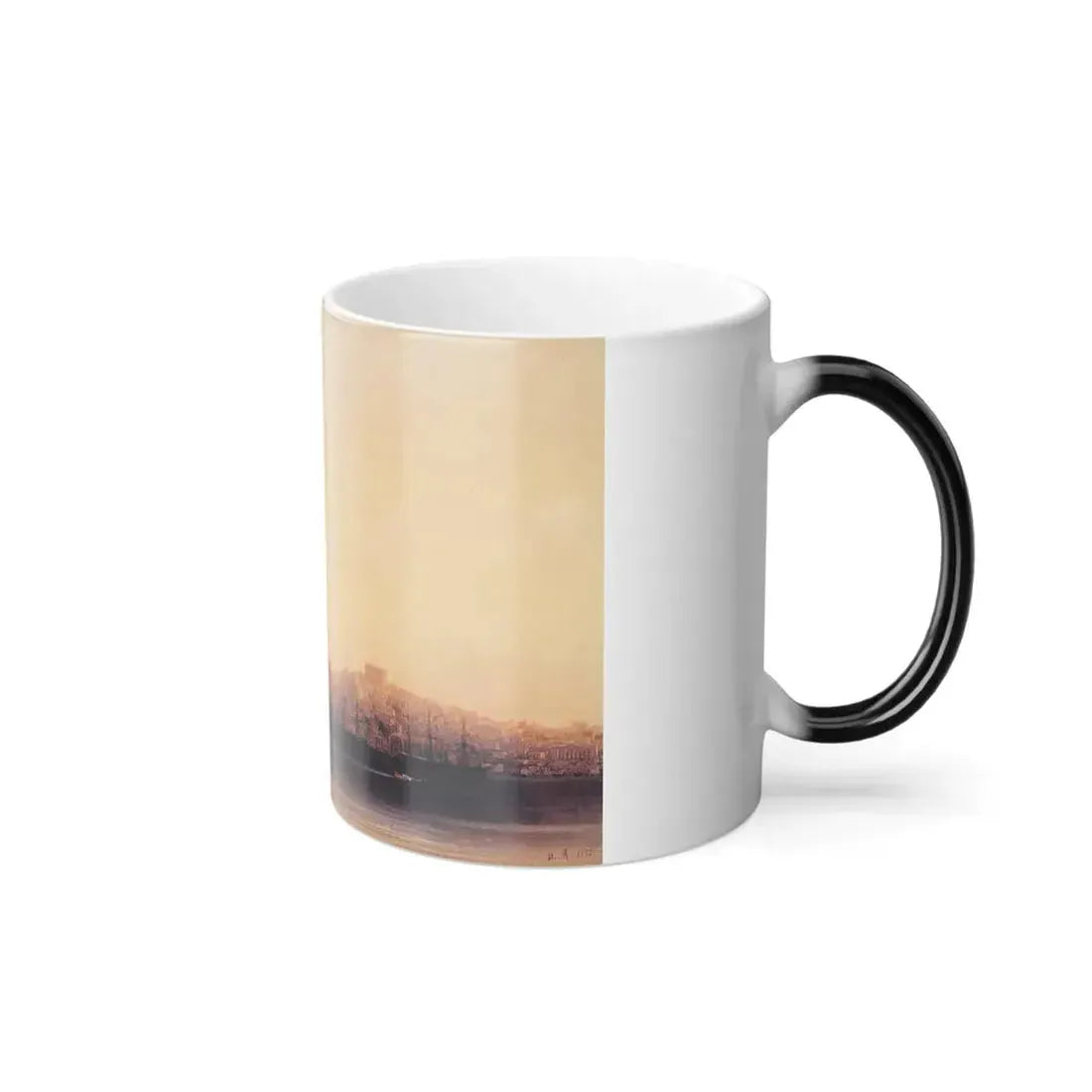 Ivan Constantinovich Aivazovsky (1817-1900) Sebastopol - 1852 - Color Changing Mug 11oz - Go Mug Yourself
