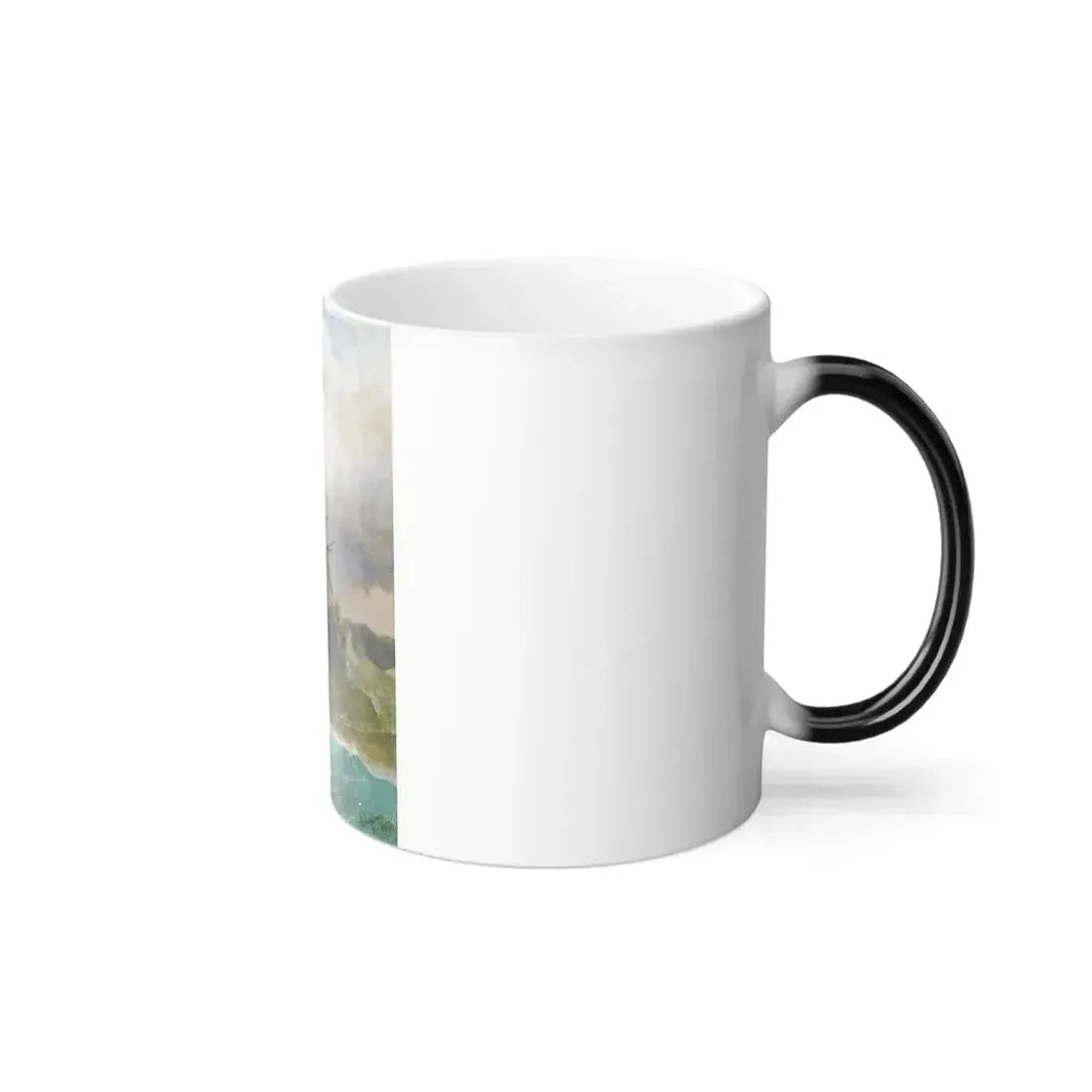 Ivan Constantinovich Aivazovsky (1817-1900) Ship in Stormy Sea - Color Changing Mug 11oz - Go Mug Yourself