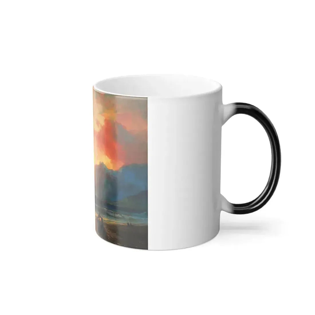 Ivan Constantinovich Aivazovsky (1817-1900) Sunset at Sea - Color Changing Mug 11oz - Go Mug Yourself