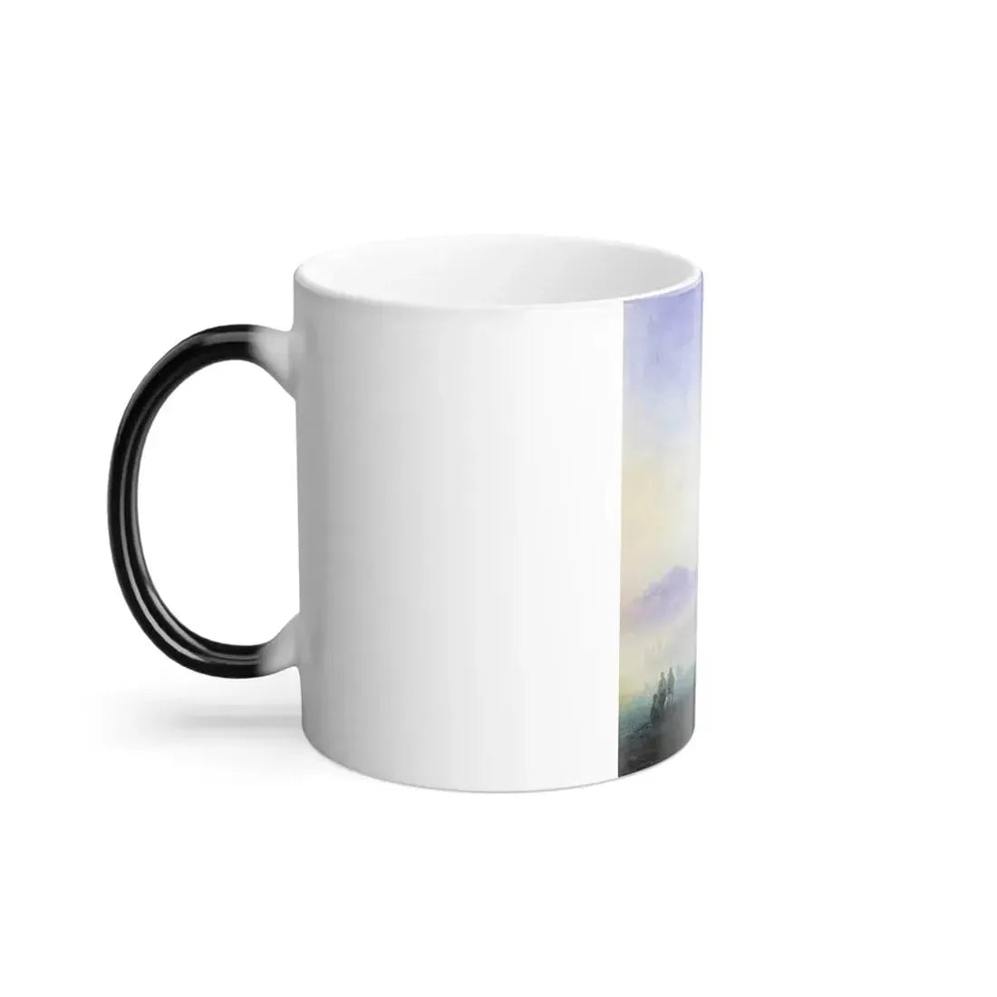 Ivan Constantinovich Aivazovsky (1817-1900) The Acropolis in Athens - Color Changing Mug 11oz - Go Mug Yourself