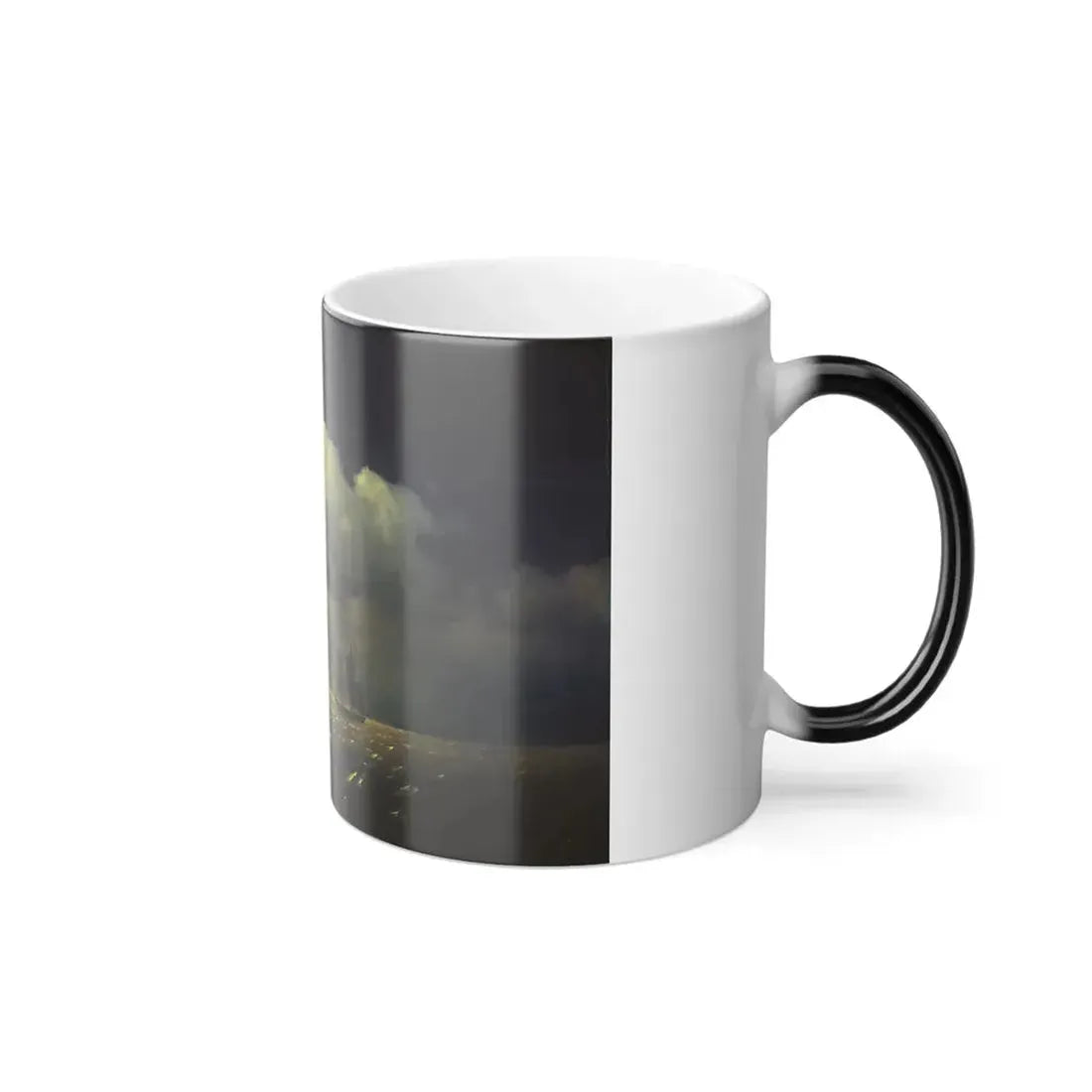 Ivan Constantinovich Aivazovsky (1817-1900) The Brig Mercury After Battle with Two Turkish Ships - 1848 - Color Changing Mug 11oz - Go Mug Yourself