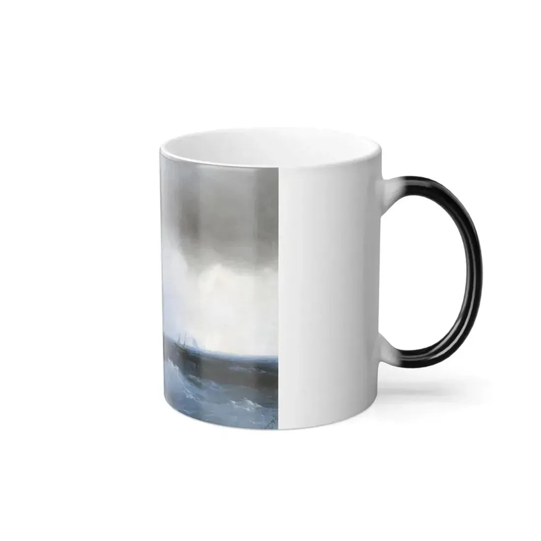 Ivan Constantinovich Aivazovsky (1817-1900) The Survivors - Color Changing Mug 11oz - Go Mug Yourself