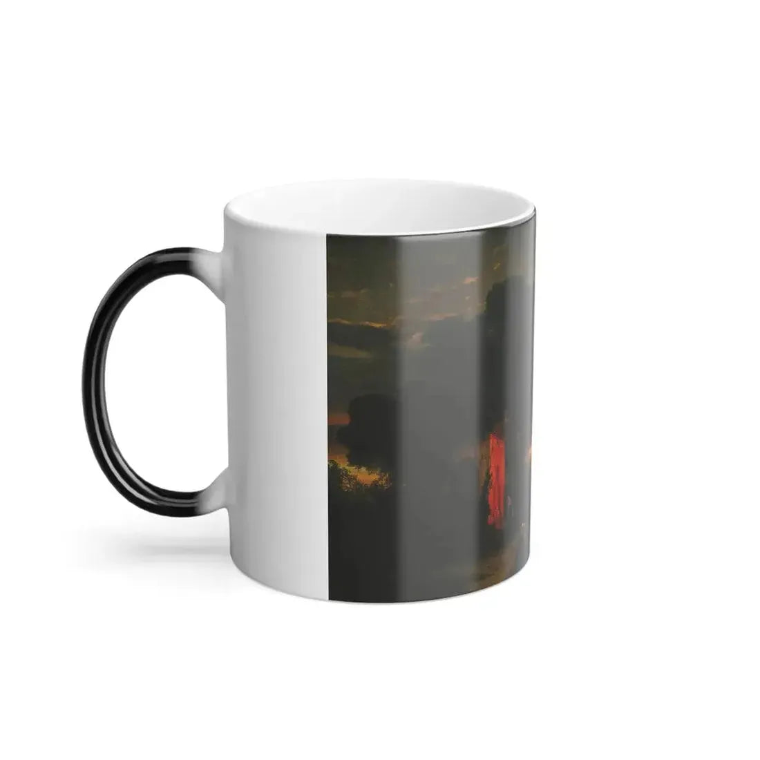 Ivan Constantinovich Aivazovsky (1817-1900) View in the Crimea, Sunset - Color Changing Mug 11oz - Go Mug Yourself