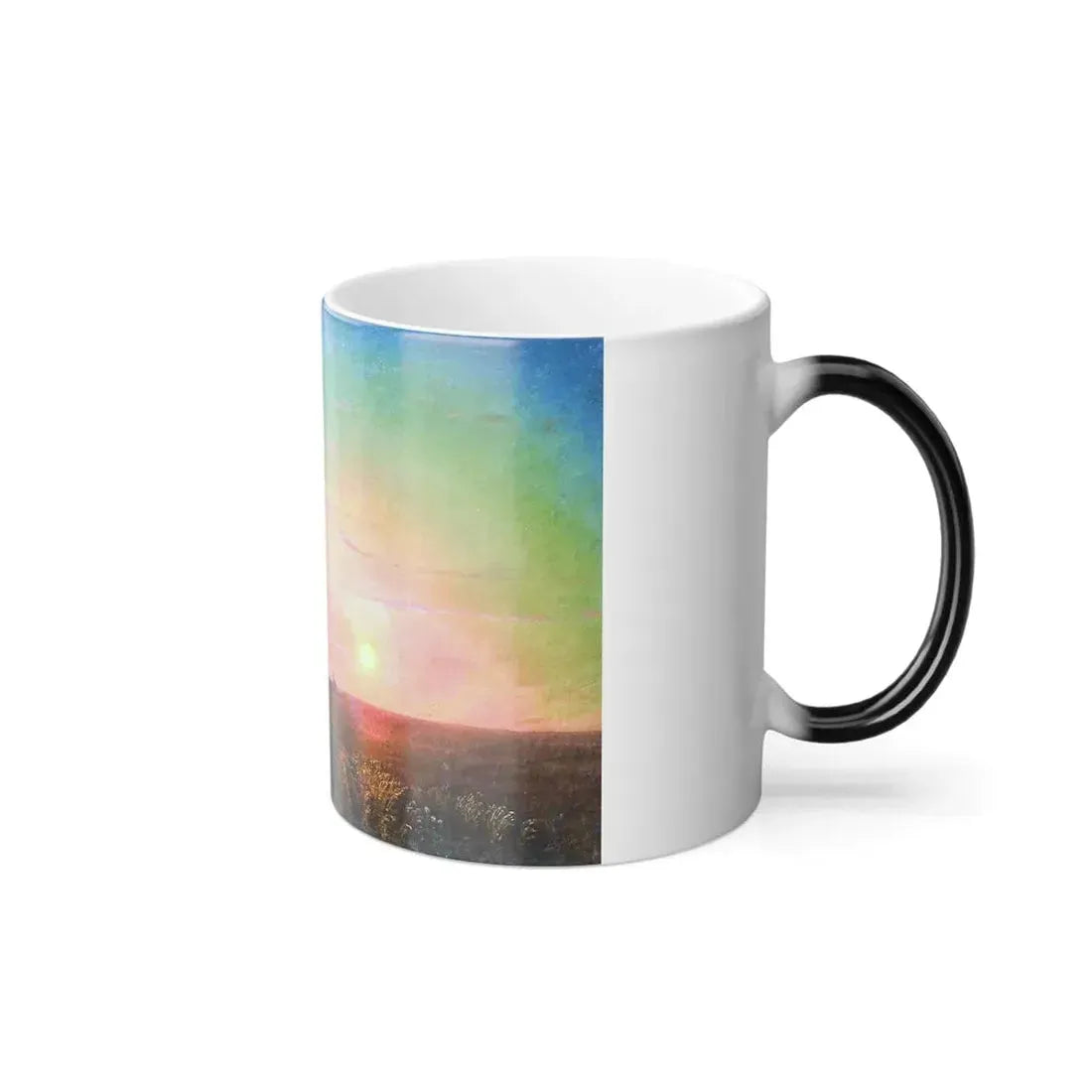 Ivan Constantinovich Aivazovsky (1817-1900) Windmill, Zakat - Color Changing Mug 11oz - Go Mug Yourself