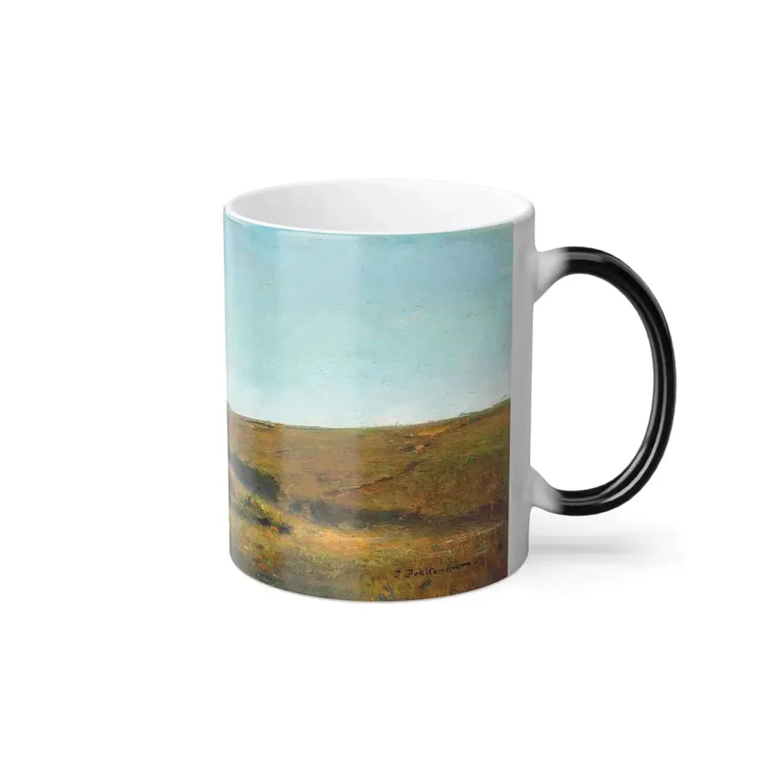 Ivan Pokhitonov (1850-1923)The Side Entrance of the Village Property, Matrionovka - Color Changing Mug 11oz - Go Mug Yourself