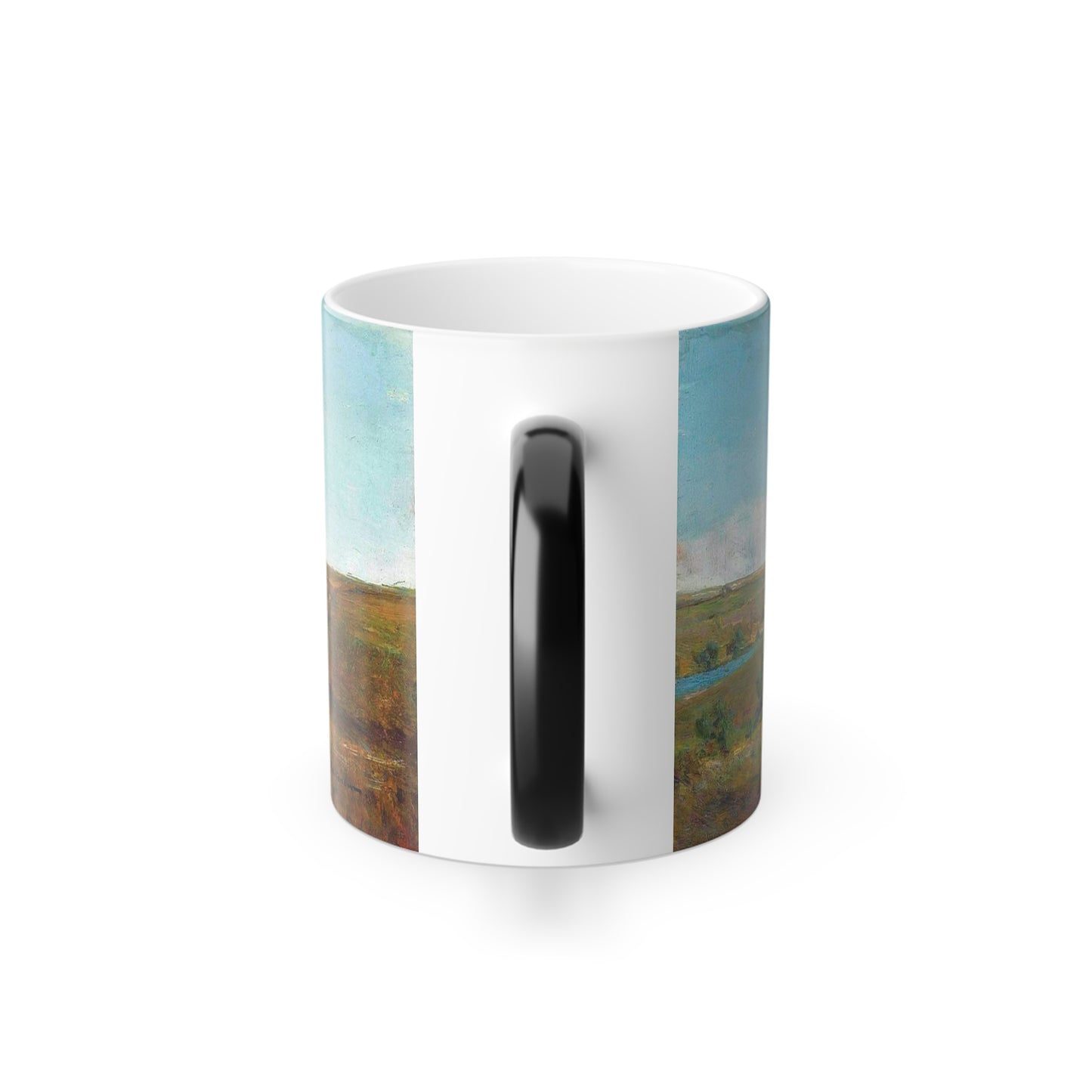 Ivan Pokhitonov (1850-1923)The Side Entrance of the Village Property, Matrionovka - Color Changing Mug 11oz-Go Mug Yourself