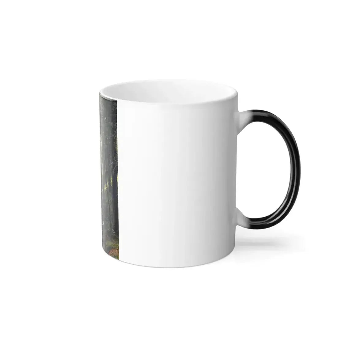 Ivan Shishkin (1832-1898) Brook in a Forest - 1880 - Color Changing Mug 11oz - Go Mug Yourself
