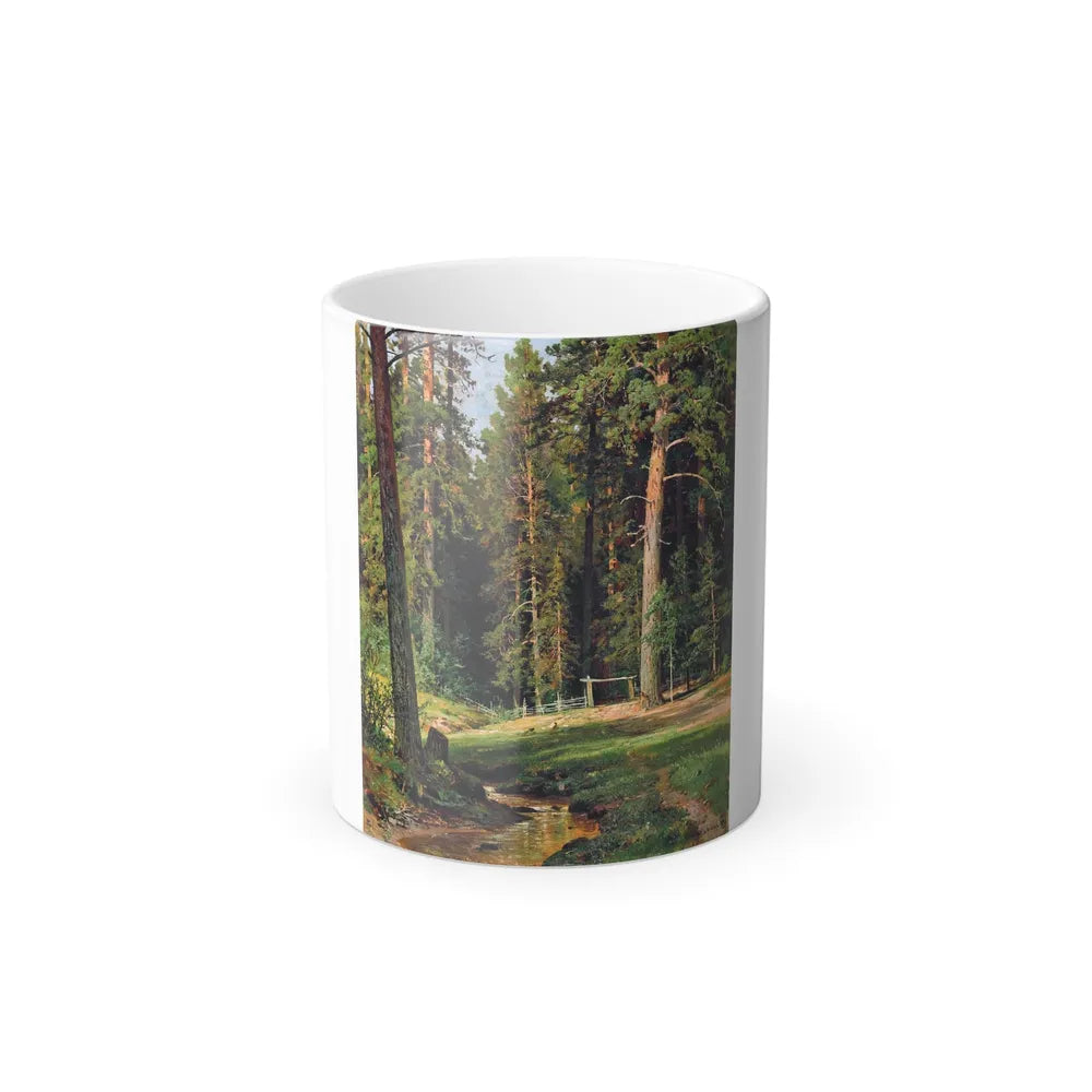 Ivan Shishkin (1832-1898) Edge of the Forest2 - Color Changing Mug 11oz 11oz - Go Mug Yourself