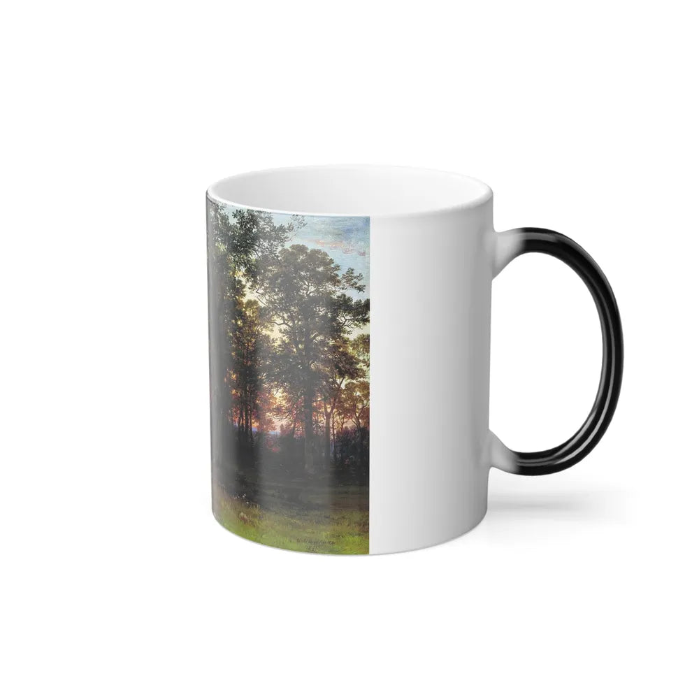 Ivan Shishkin (1832-1898) Forest in the Evening - Color Changing Mug 11oz - Go Mug Yourself