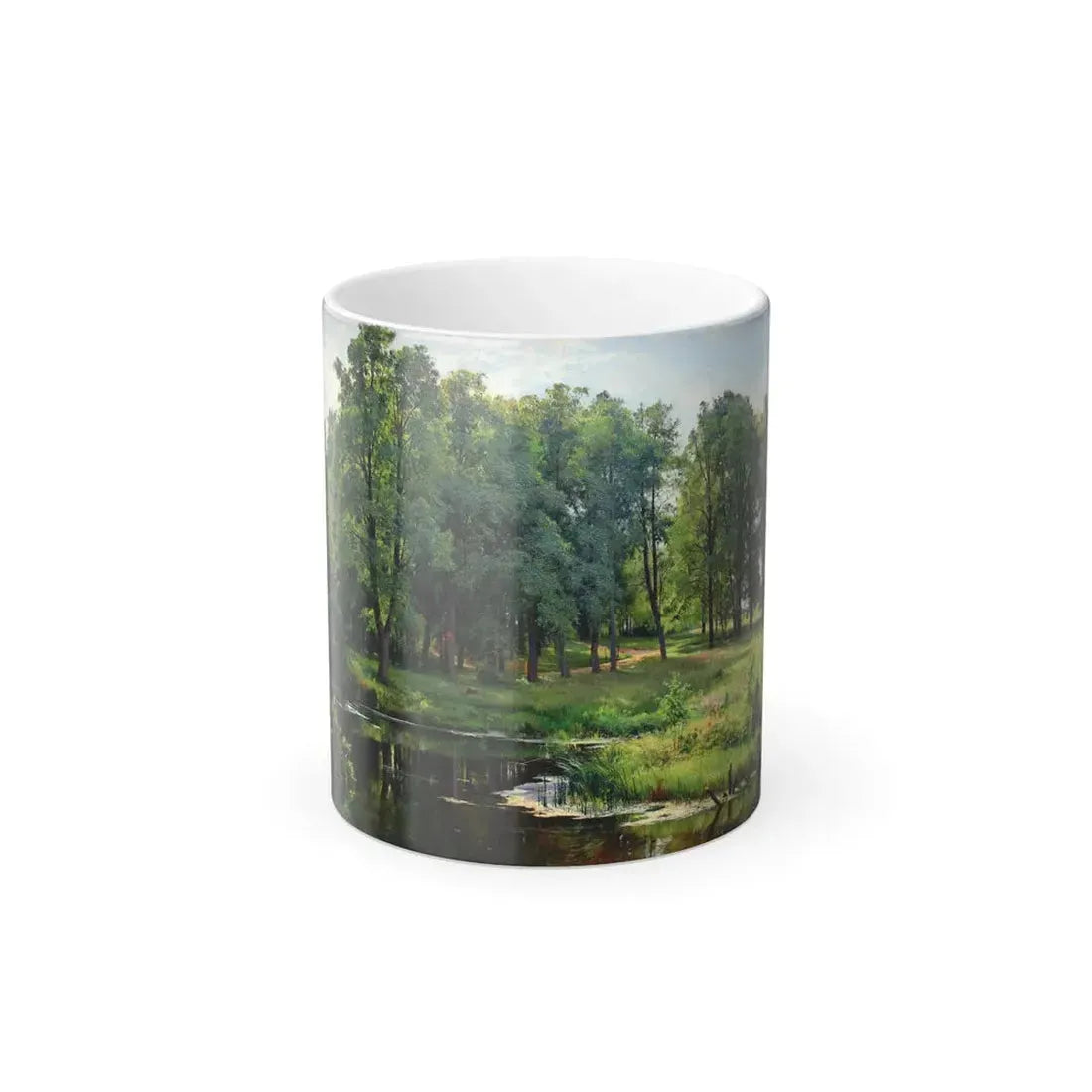 Ivan Shishkin (1832-1898) In the Park - 1897 - Color Changing Mug 11oz 11oz - Go Mug Yourself