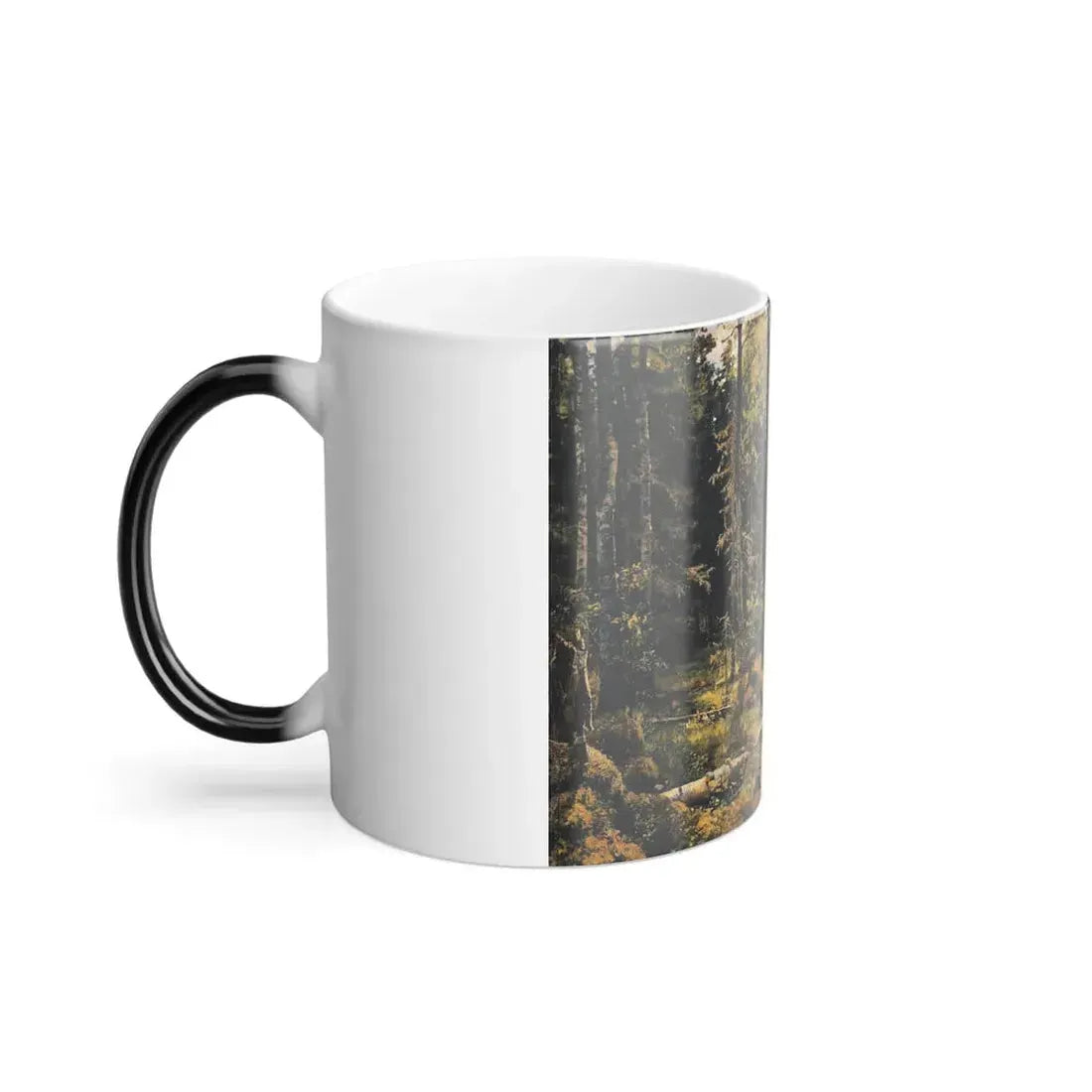 Ivan Shishkin (1832-1898) Mixed Forest - Color Changing Mug 11oz - Go Mug Yourself