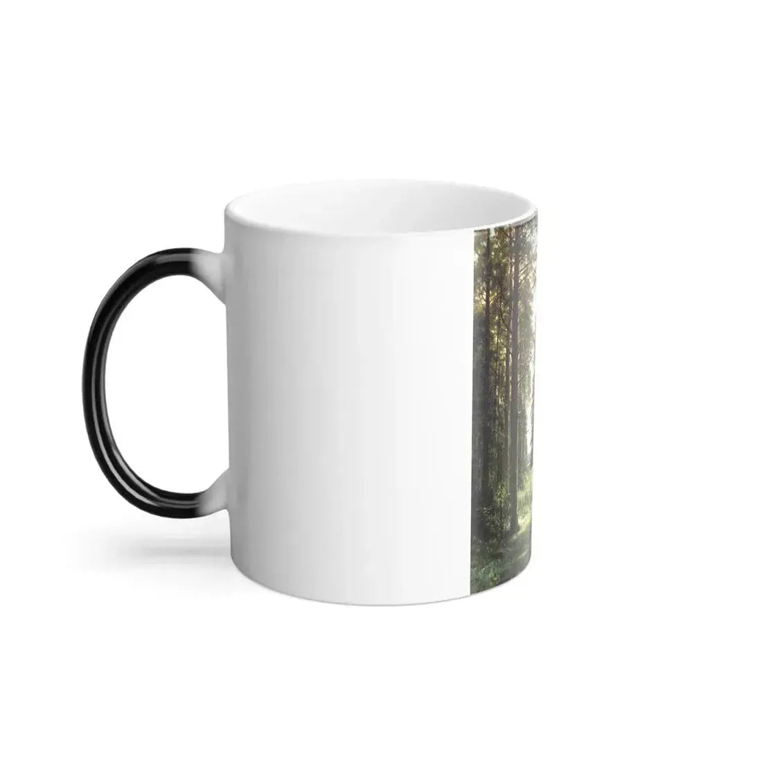Ivan Shishkin (1832-1898) Path in a Forest - Color Changing Mug 11oz - Go Mug Yourself