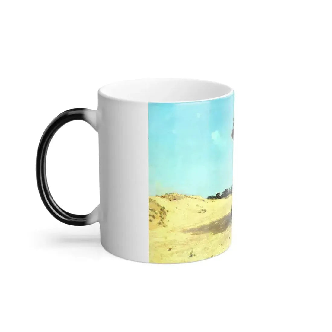 Ivan Shishkin (1832-1898) Pine on Sand - 1884 - Color Changing Mug 11oz - Go Mug Yourself
