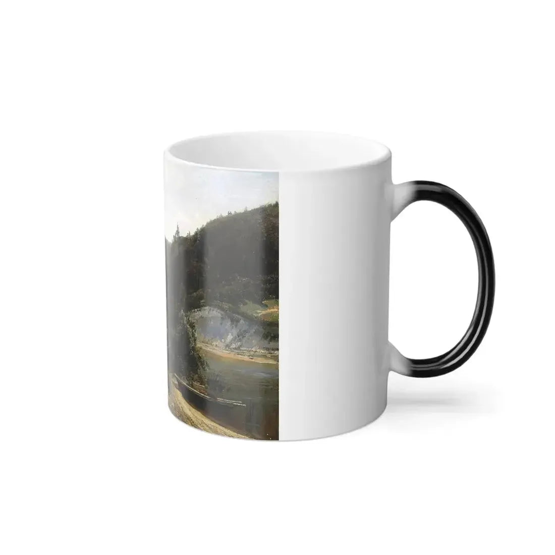 Ivan Shishkin (1832-1898) The Monastery - Color Changing Mug 11oz - Go Mug Yourself