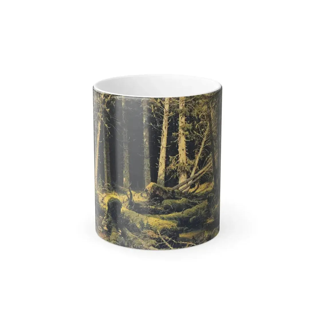 Ivan Shishkin (1832-1898) Wind-Fallen Trees - Color Changing Mug 11oz 11oz - Go Mug Yourself