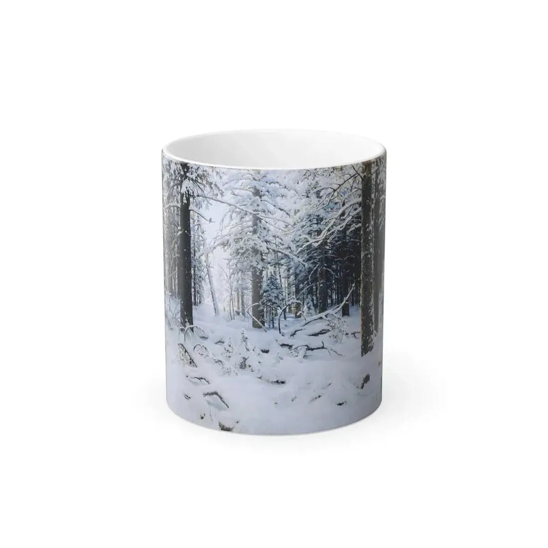 Ivan Shishkin (1832-1898) Winter - Color Changing Mug 11oz 11oz - Go Mug Yourself