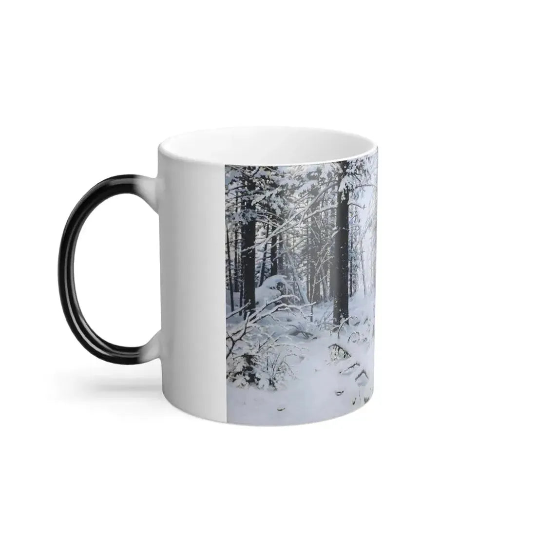 Ivan Shishkin (1832-1898) Winter - Color Changing Mug 11oz - Go Mug Yourself