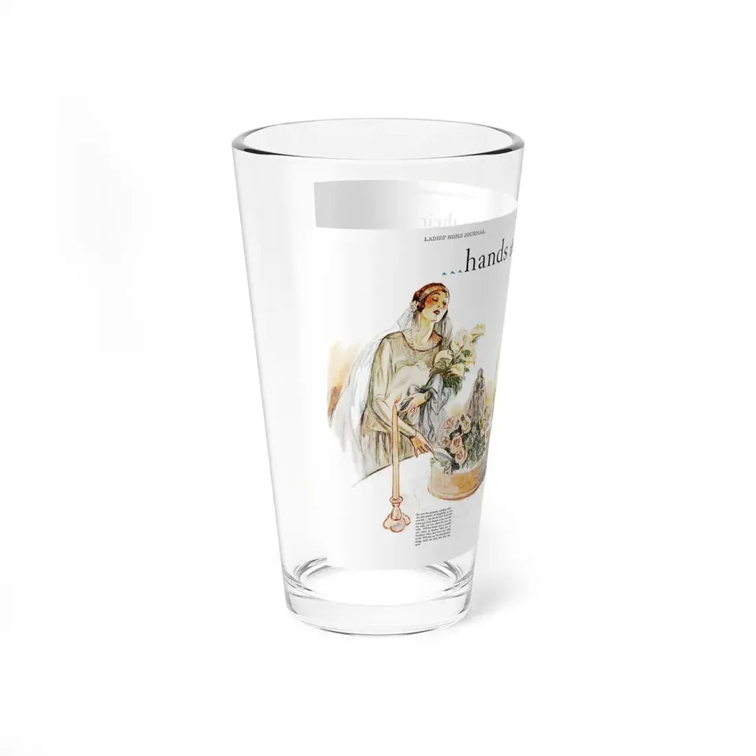 Ivory Soap ad, Ladies' Home Journal, August 1928 - Pint Glass 16oz - Go Mug Yourself