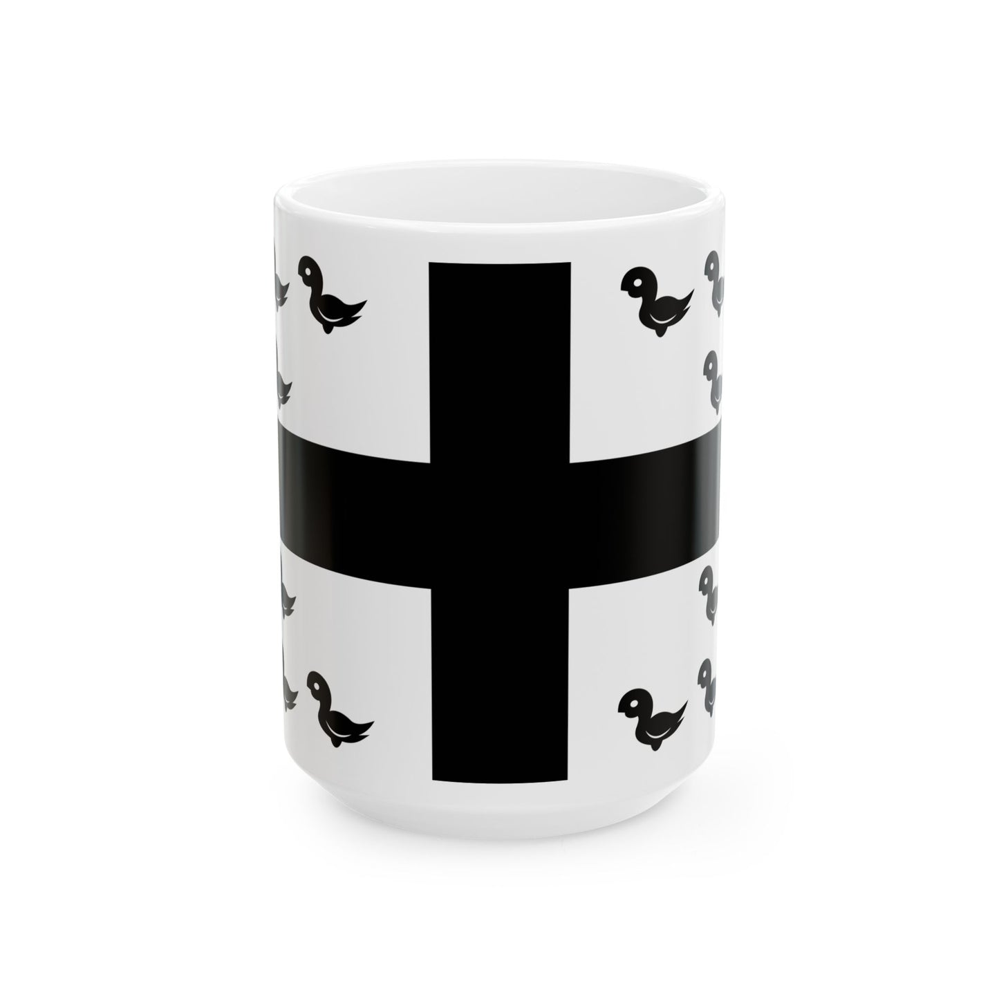 Izegem vlag (Belgium) White Coffee Mug-15oz-Go Mug Yourself