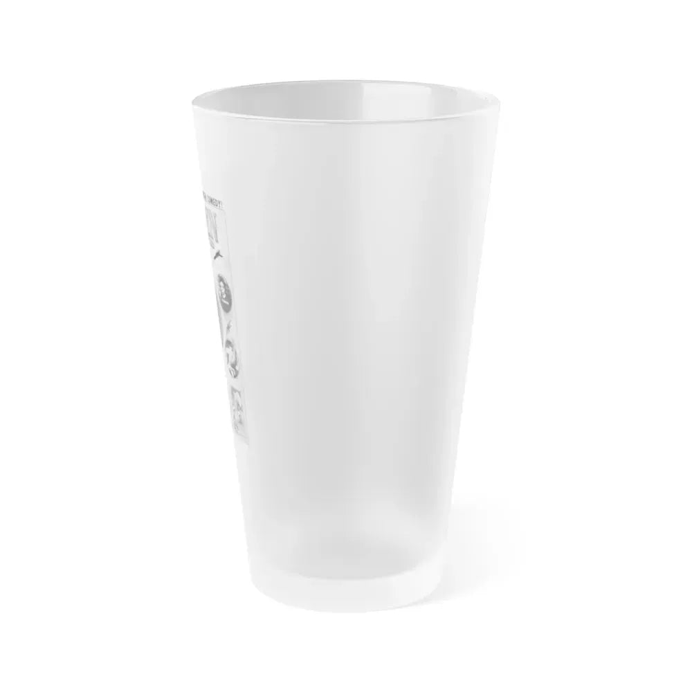 J MEN FOREVER 1979 Movie Poster - Frosted Pint Glass 16oz - Go Mug Yourself