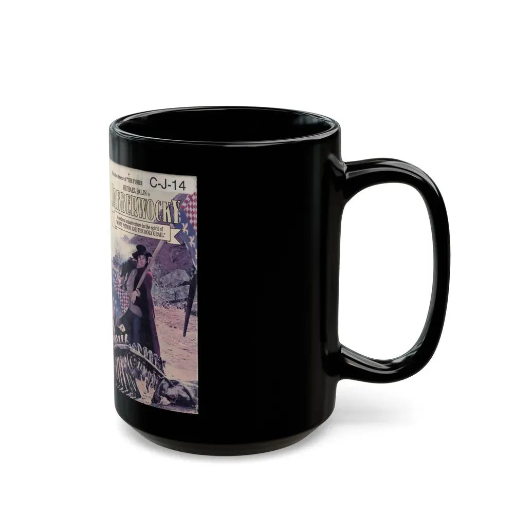 JABBERWOCKY (VHS COVER) - Black Coffee Mug - Go Mug Yourself