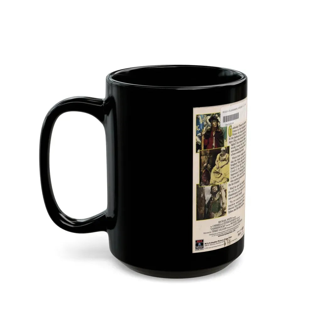 JABBERWOCKY (VHS COVER) - Black Coffee Mug - Go Mug Yourself