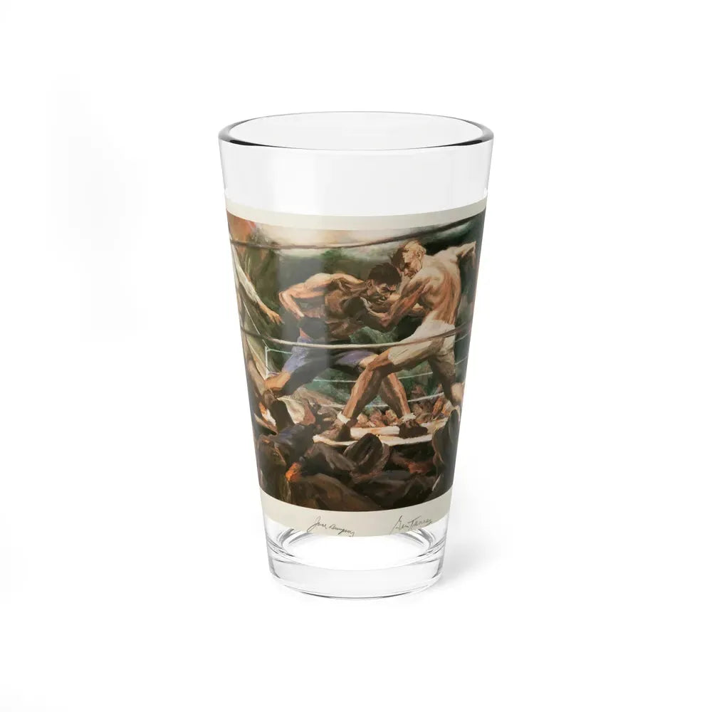 Jack Dempsey and Gene Tunney - Pint Glass 16oz 16oz - Go Mug Yourself