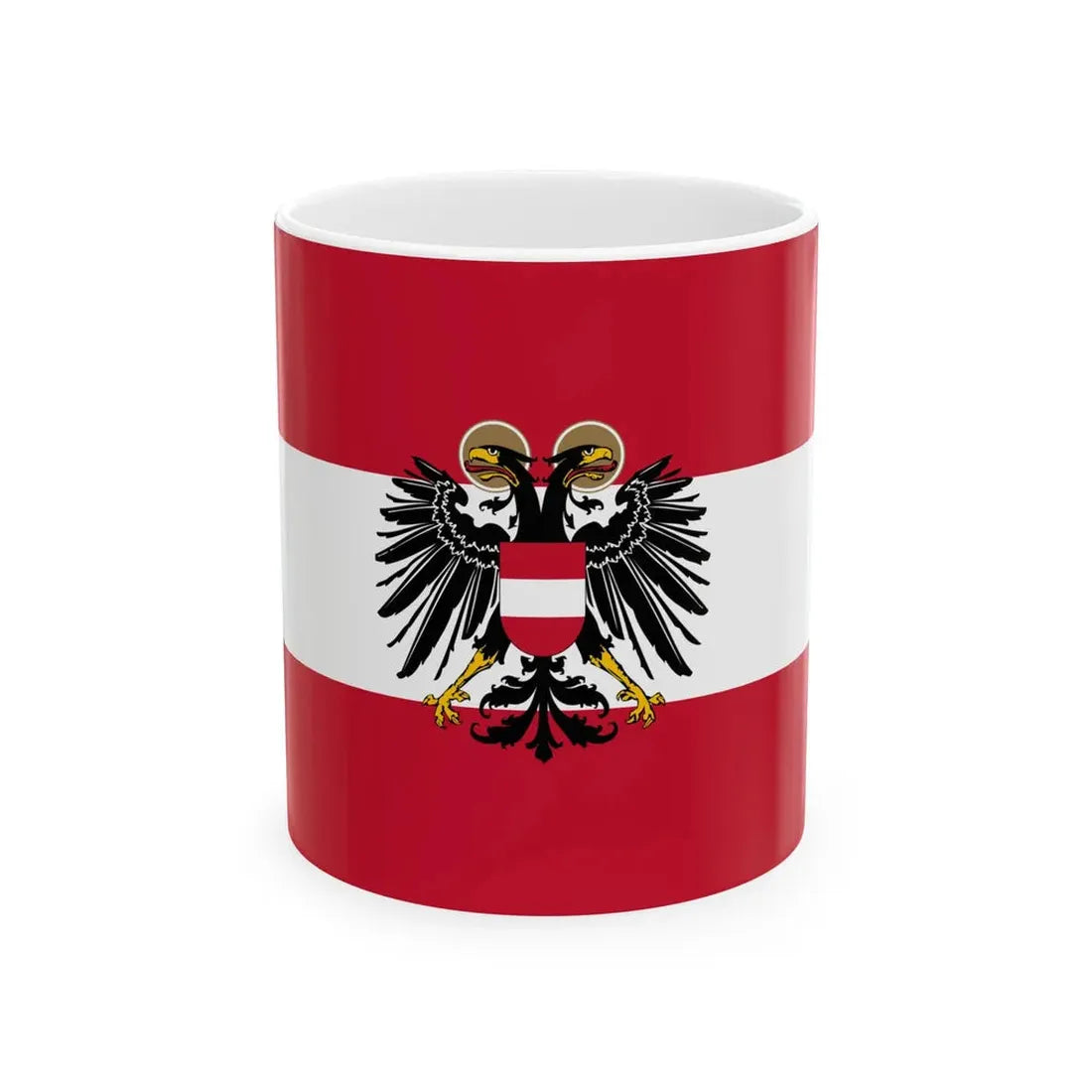 Jack of Austria 1936-1938 (Austria) White Coffee Mug 11oz - Go Mug Yourself