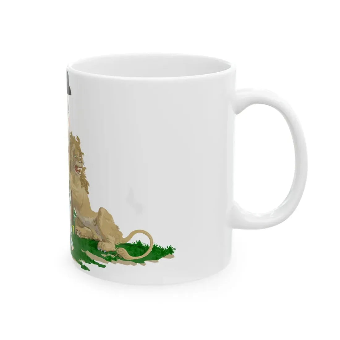 Jack on the navy flag of the Batavian Republic (Netherlands) White Coffee Mug - Go Mug Yourself