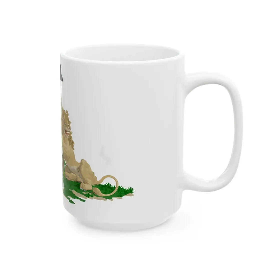Jack on the navy flag of the Batavian Republic (Netherlands) White Coffee Mug - Go Mug Yourself