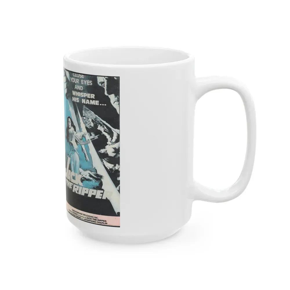 JACK THE RIPPER (VHS COVER) - White Coffee Mug - Go Mug Yourself