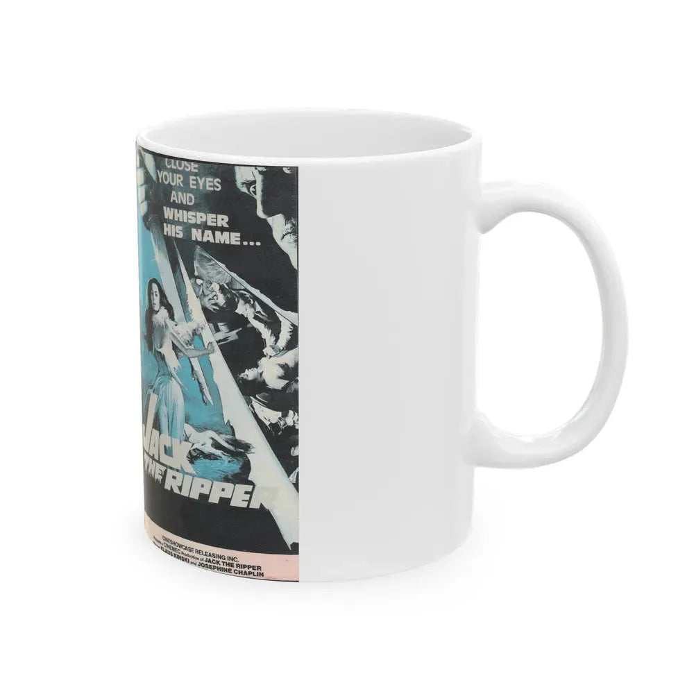 JACK THE RIPPER (VHS COVER) - White Coffee Mug - Go Mug Yourself