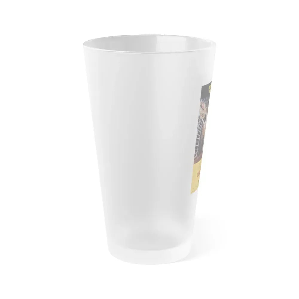 JACKSON COUNTY JAIL 1976 Movie Poster - Frosted Pint Glass 16oz - Go Mug Yourself