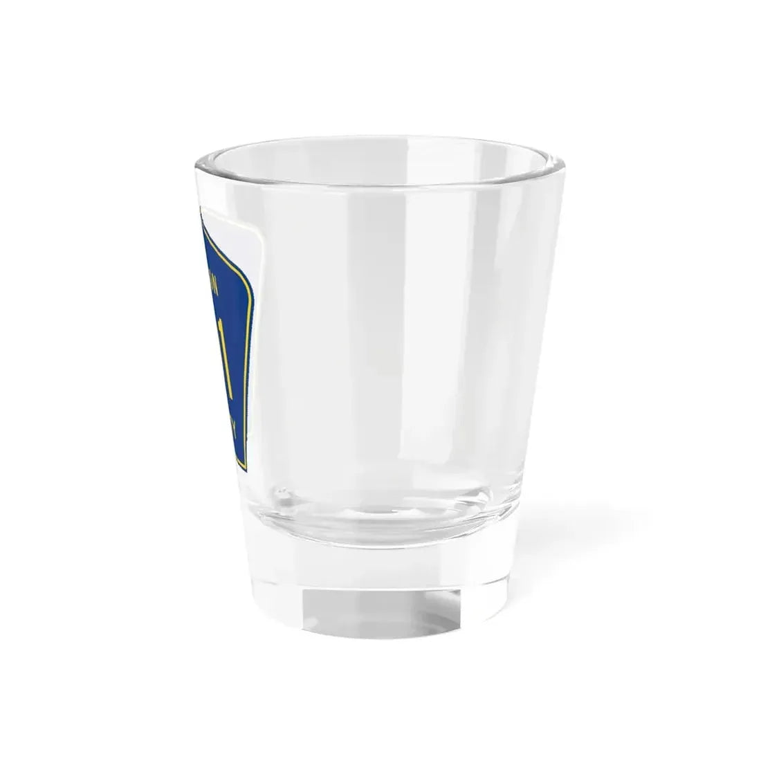 Jackson County Route 101 AL (Alabama) (Road Sign) Shot Glass 1.5oz - Go Mug Yourself