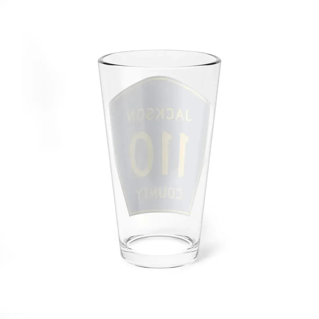 Jackson County Route 110 AL (Alabama) (Road Sign) Pint Glss 16oz - Go Mug Yourself