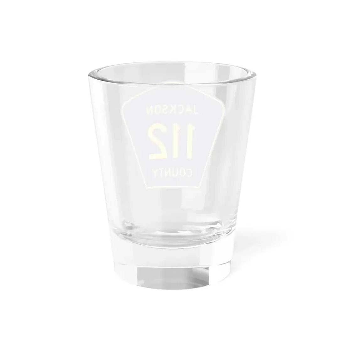 Jackson County Route 112 AL (Alabama) (Road Sign) Shot Glass 1.5oz - Go Mug Yourself
